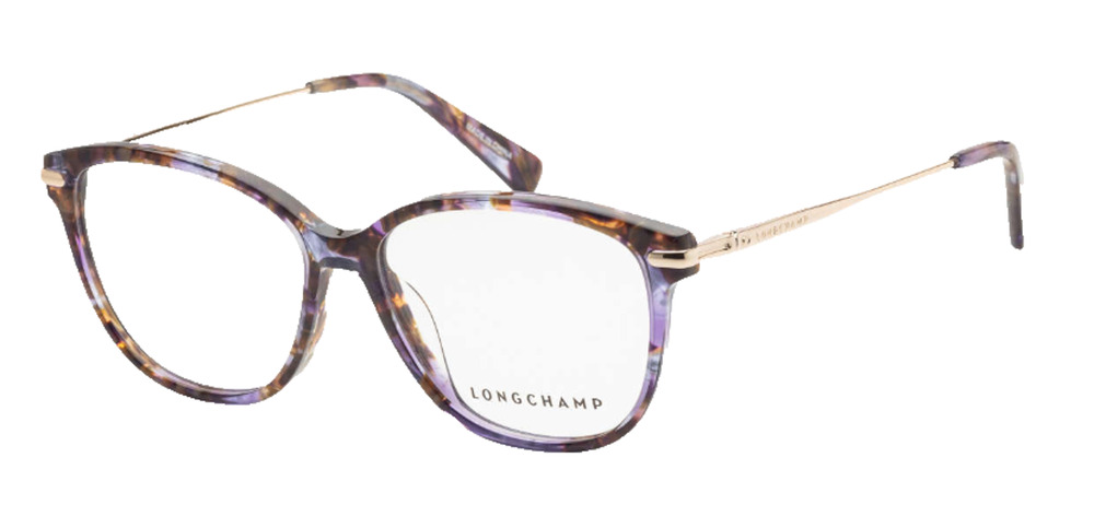 LONGCHAMP LO2670L 625 MULTICOLOR CAT EYE DESIGNER EYEGLASSES 52-16-135
